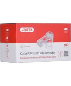 UNITEK MODULAR CONNECTOR RJ45 (8P8C), CAT.6, Y-OT19TP