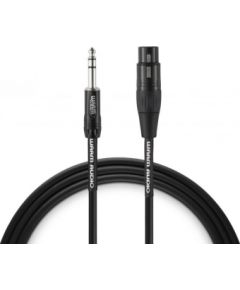 Warm Audio PREM-XLRF-TRSM-3 audio cable 0.9 m XLR 6.35mm TRS Black
