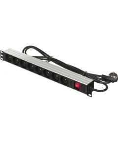 A-lan Alantec Power bar 19" - 8x230V