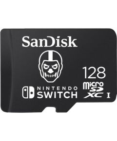 SANDISK 128GB microSDXC UHS-I card for Nintendo Switch, Fortnite Edition, 100MB/s read; 90MB/s write