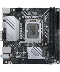 Asus PRIME H610I-PLUS D4-CSM Processor family Intel, Processor socket  LGA1700, DDR4 DIMM, Memory slots 2, Supported hard disk drive interfaces 	SATA, M.2, Number of SATA connectors 4, Chipset  Intel H610,  Mini ITX