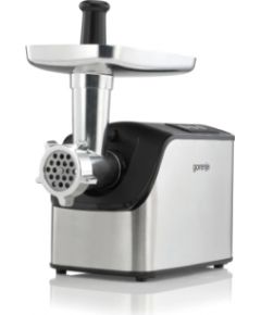 Gorenje Meat Grinder MG2202XE Stainless Steel/Black, 2200 W, Number of speeds 1, Throughput (kg/min) 2.2 Gaļas maļamās mašīnas