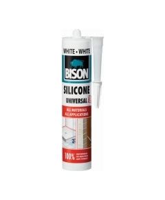 Bison silikons universāls balts 280 ml