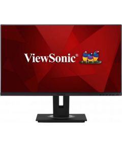ViewSonic VG2748a-2 Full HD Monitor 27" 16:9 1920 x 1080 FHD SuperClear® IPS LED 3 sides frameless bezel Monitor with VGA, HDMI, DispplayPort, 4 USB, Speakers and Full Ergonomic Stand with large tilt angle, dual direction pivot / VG2748a-2