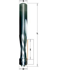 Frēze urbim CMT; S=6 mm; D=1/4''; ar lodīšgultni