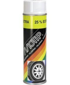 Krāsot Motip WHEEL SPRAY; 500 ml; balts