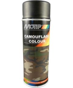 Izsmidzināt laku Motip CAMOUFLAGE RAL 9021; 400 ml