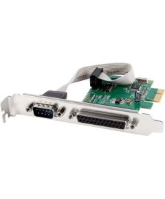 GEMBIRD PEX-COMLPT-01 COM serial port + LPT port PCI-Express add-on card + low profile