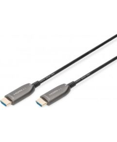 ASSMANN HDMI AOC Hybrid-fiber connection cable Type A M/M 10m UHD 8K60Hz CE gold