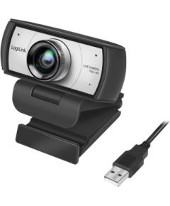 LOGILINK UA0377 HD USB webcam 120deg dual microphone