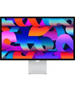 Apple Studio Display, LED monitor (68.3 cm (27 inch), silver, 5K retina, webcam, USB-C, nano-texture glass)