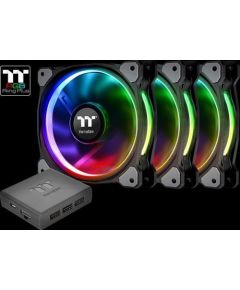 Thermaltake Riing Plus 12 TT Prem Edi. 120x120x25 - 3er Set+ Software to download RGB