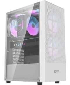 Darkflash A290 computer case + 3 fans (white)