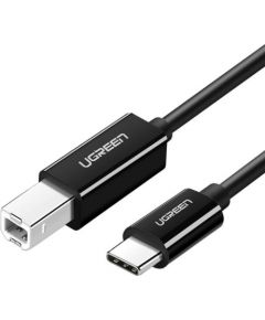 Printer Cable USB-C 2.0 to USB-B UGREEN US241, 1m (black)