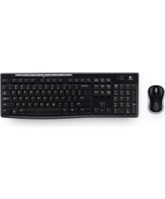 Logitech clear Desktop MK270 black USB