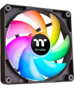 Thermaltake CT120 ARGB Sync PC Cooling Fan, case fan (black, pack of 2, without controller)