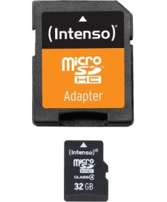 Intenso microSD 32GB 5/21 Class 4 +AD