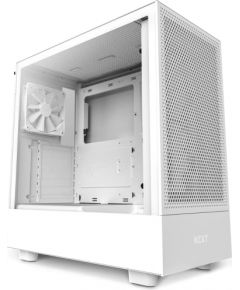 NZXT H5 Flow All White, tower case (white (matt), tempered glass)