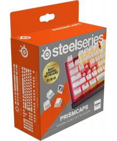 SteelSeries PrismCaps , keycap (white/transparent, DE layout)