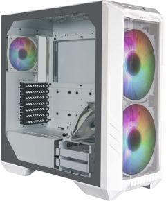 Cooler Master HAF 500 White, tower case (white, tempered glass)