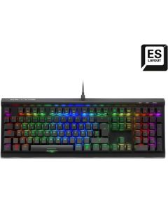 DE layout - Sharkoon SKILLER SGK60, gaming keyboard (black, ES layout, Kailh BOX Brown)