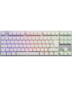 DE layout - Sharkoon PureWriter TKL RGB, gaming keyboard (white, Kailh Choc Low Profile Blue)