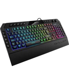 IT layout - Sharkoon SKILLER SGK5, gaming keyboard (black, rubber dome)