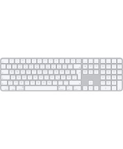 DE layout - Apple Magic Keyboard with Touch ID and number pad, keyboard (silver/white, for Mac with Apple chip)