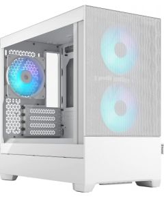 Fractal Design Pop Mini Air RGB white TG Clear Tint, Tower Case (white)