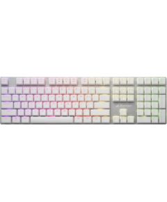 Sharkoon PureWriter RGB, gaming keyboard (white, US layout, kailh choc low Profile red)