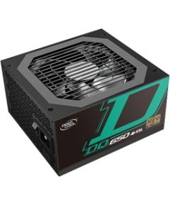 DeepCool PQ650M EU 12V V2.4 ATX black - GOLD