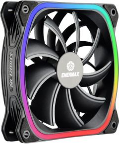 Enermax SQUA RGB 120x120, case fan (black, single fan)
