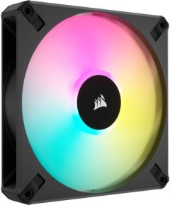 Corsair iCUE AF140 RGB ELITE 140 mm PWM, case fan (black, 2-pack, incl. controller) Korpusu dzesēšana