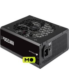 Corsair RM1200x 1200W, PC power supply (black, 9x PCIe, cable management, 1200 watts)