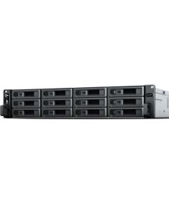 Synology RackStation  RS2423+ (redundant power) 12-bay V1780B, Processor frequency 3.6 GHz, 8 GB, DDR4, 0,1,5,6,10,Hybr, 1x10GbE, 2x1GbE, 2xUSB 3.2, System fans 3 x (60 x 60 x 38 mm)