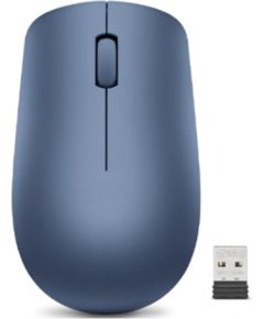 Lenovo Wireless Mouse 530 Optical Mouse, Abyss Blue, 2.4 GHz Wireless via Nano USB