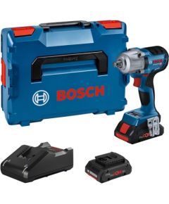 BOSCH GDS 18V-450 HC 1/2" 18V (2x4.0Ah) Akumulatora uzgriežņu atslēga  06019K4002