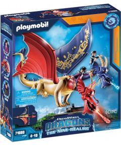 PLAYMOBIL 71080 Dragons: The Nine Realms - Wu & Wei, construction toy