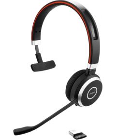 Jabra Evolve 65 SE MS Mono headset, black