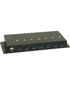 Lindy 7 Port USB 3.0 Metal USB Hub