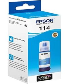 Epson Cyan Ink 114 EcoTank (C13T07B240)