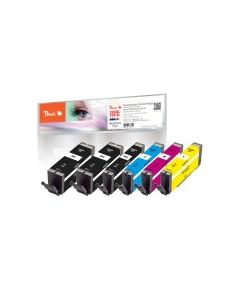 Peach Ink Economy Pack Plus PI100-379 (compatible with Canon PGI-580XL, CLI-581XL)