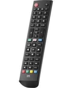 One for all LG TV replacement remote control (black)