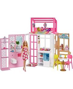 Mattel Barbie house and doll - HCD48