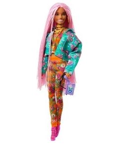 Mattel Barbie Extra with pink braids - GXF09