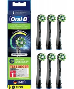 Braun Oral-B brush head CrossAction 6er bk - 6pcs black
