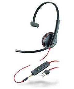 Plantronics Blackwire 3215, headset (black, USB-A)