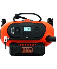 Black&decker BLACK + DECKER battery compressor BDCINF18N-QS, 18 Volt, 11bar, air pump (orange / black, without battery and charger)