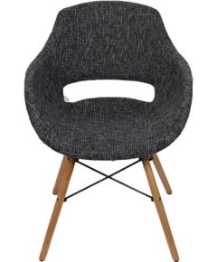 Krēsls TURINO 59.5x59xH80.5cm t.pelēks