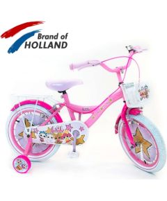 Bērnu velosipēds VOLARE 16" Lol Surprise (81635) rozā